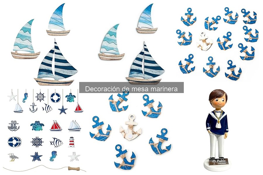 Mejores accesorios para decorar tu mesa marinera