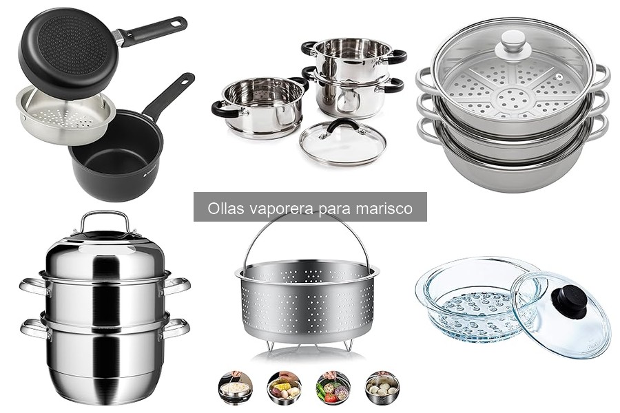 Mejores accesorios para ollas vaporera de marisco