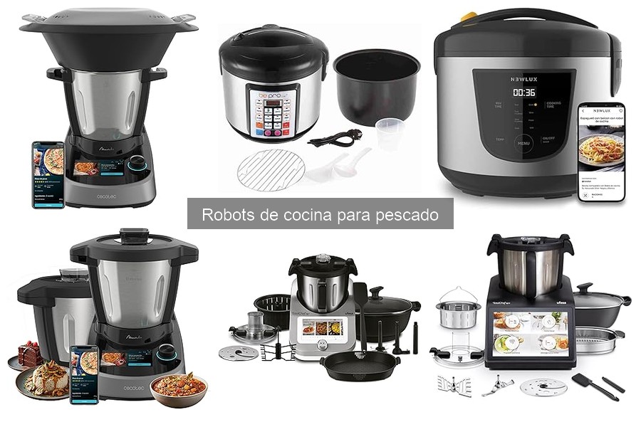 Mejores accesorios para robots de cocina de pescado