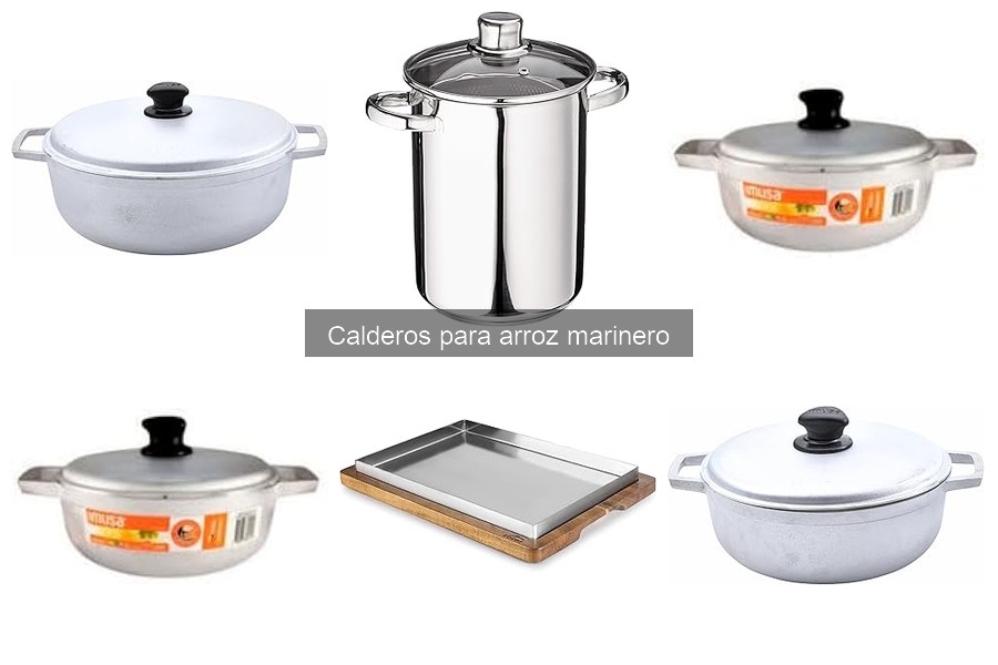 Mejores calderos para arroz marinero en 2023