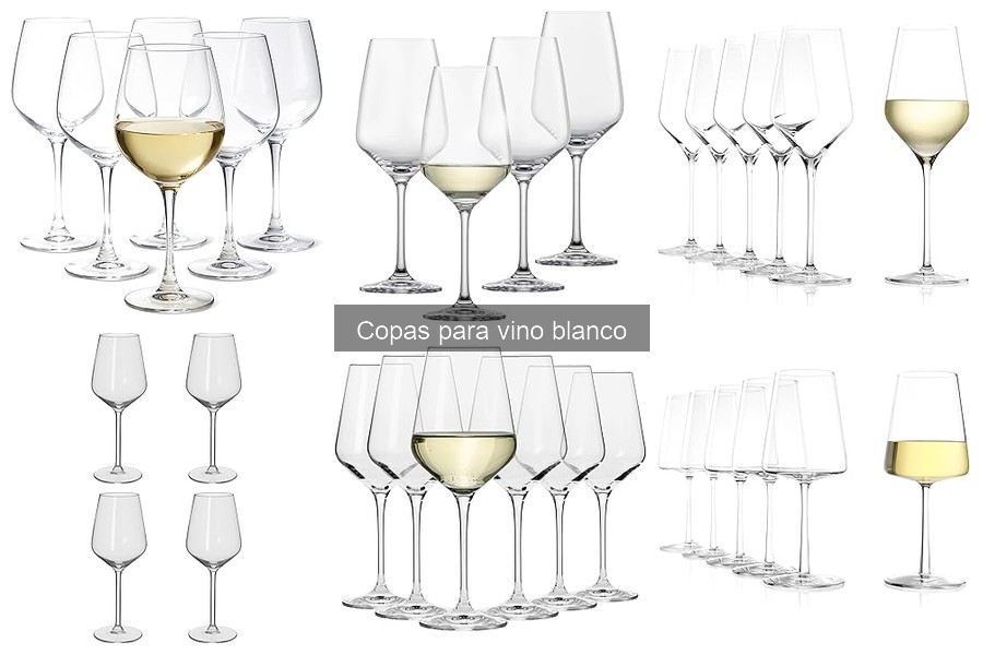 Mejores copas para vino blanco según expertos - Comparativa