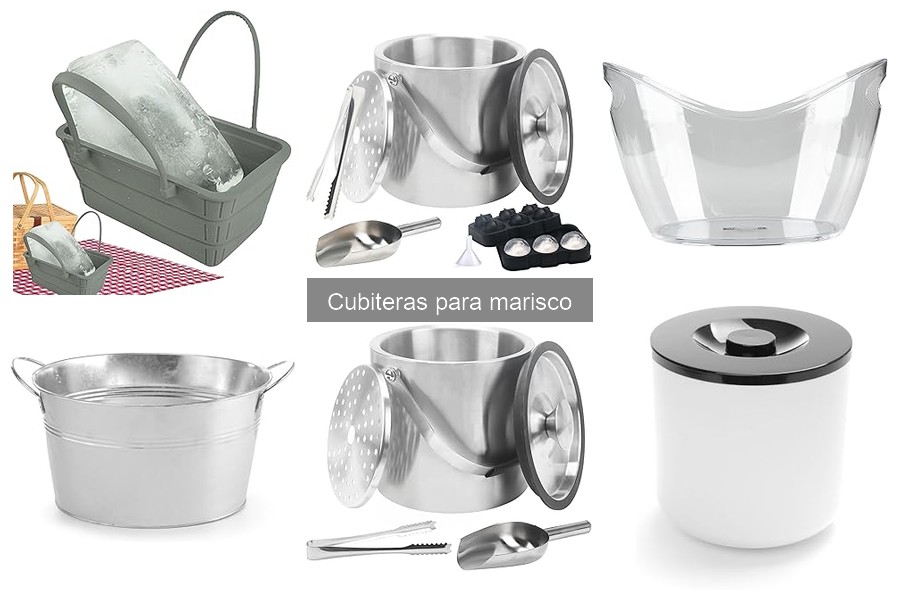 ** Mejores cubiteras para conservar marisco en 2023