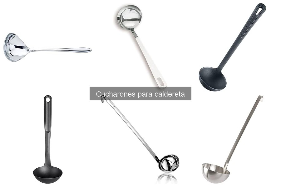 Mejores cucharones para caldereta: comparativa y análisis