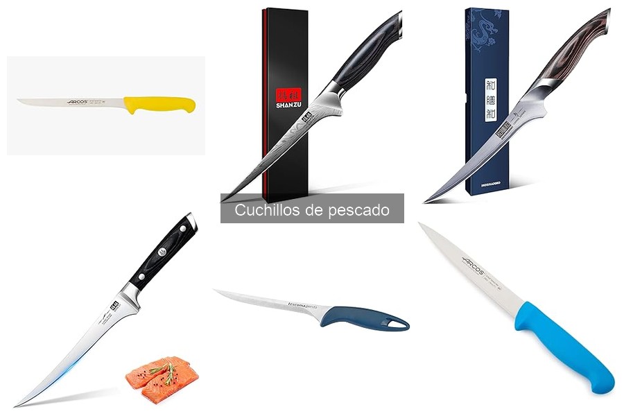 Mejores cuchillos de pescado: comparativa y análisis