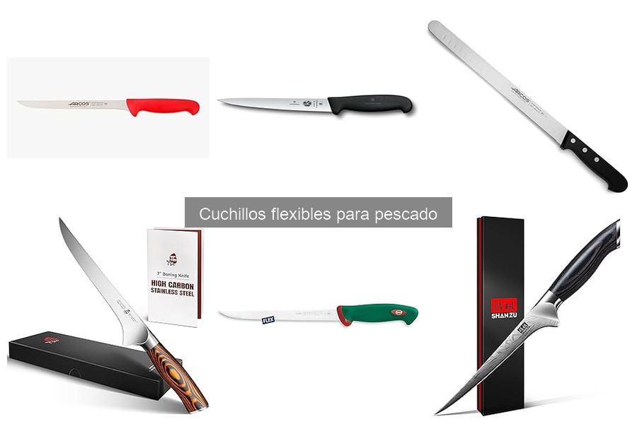 Mejores cuchillos flexibles para filetear pescado en 2023