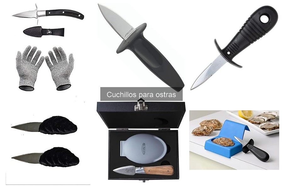 Mejores cuchillos para ostras en 2023: comparativa y análisis