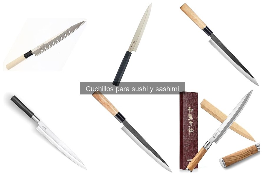 Mejores cuchillos para sushi y sashimi: guía y comparativa