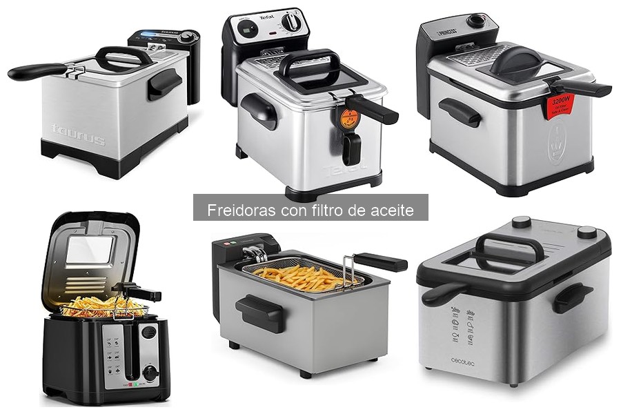 Mejores freidoras con filtro de aceite en 2023