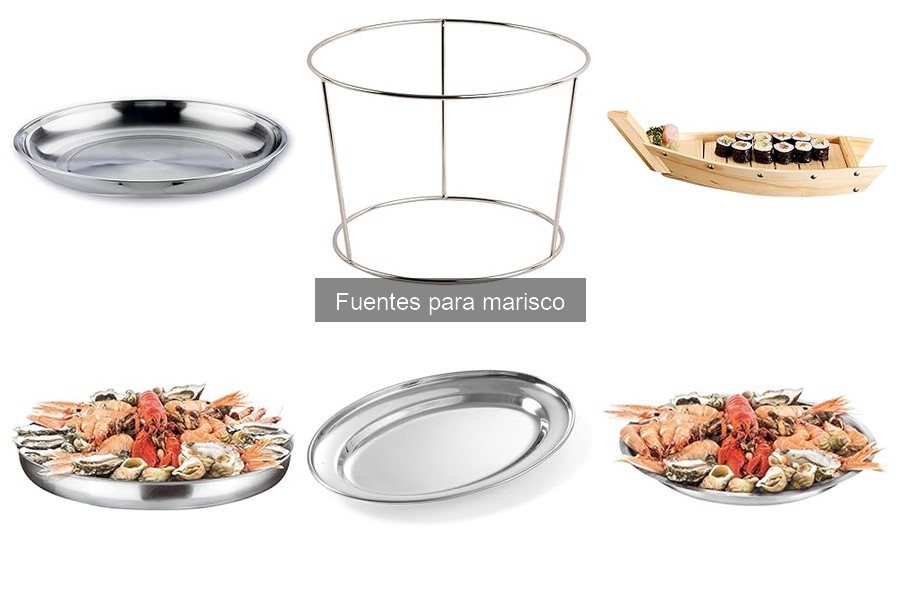 Mejores fuentes para marisco en casa: comparativa 2023