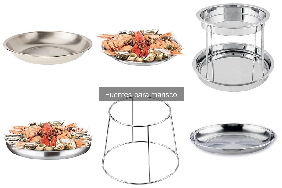 Mejores fuentes para marisco: Reseñas y comparativa