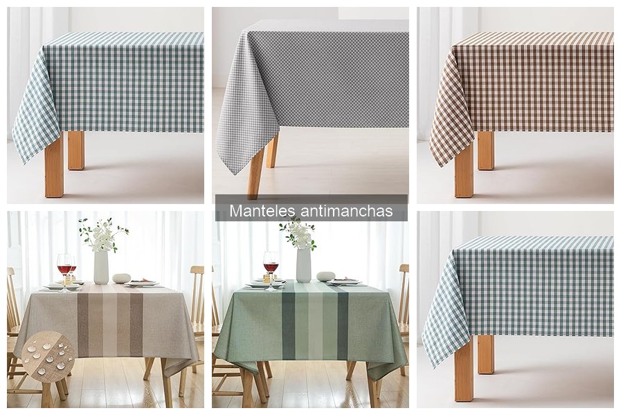 Mejores manteles antimanchas para familias con niños