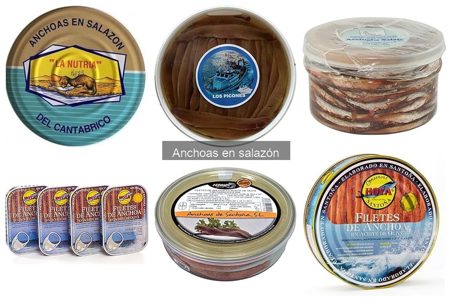 Mejores marcas de anchoas en salazón 2023: comparativa y opiniones