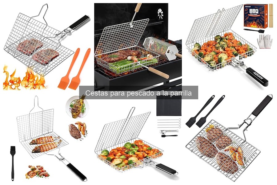 Mejores marcas de cestas para pescado a la parrilla