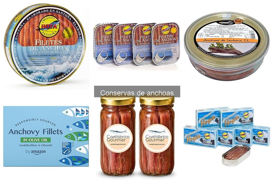 Mejores marcas de conservas de anchoas para gourmet