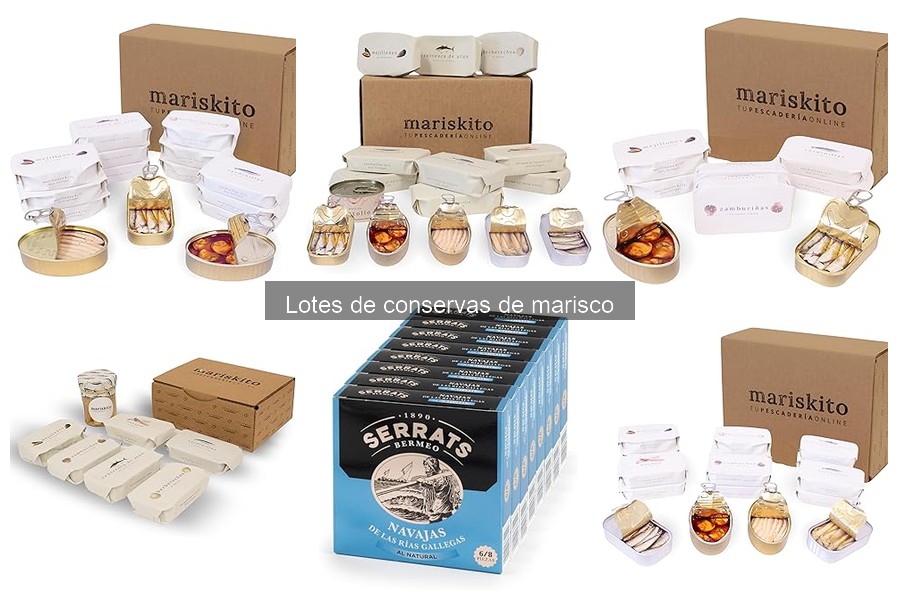 Mejores marcas de conservas de marisco: comparativa completa