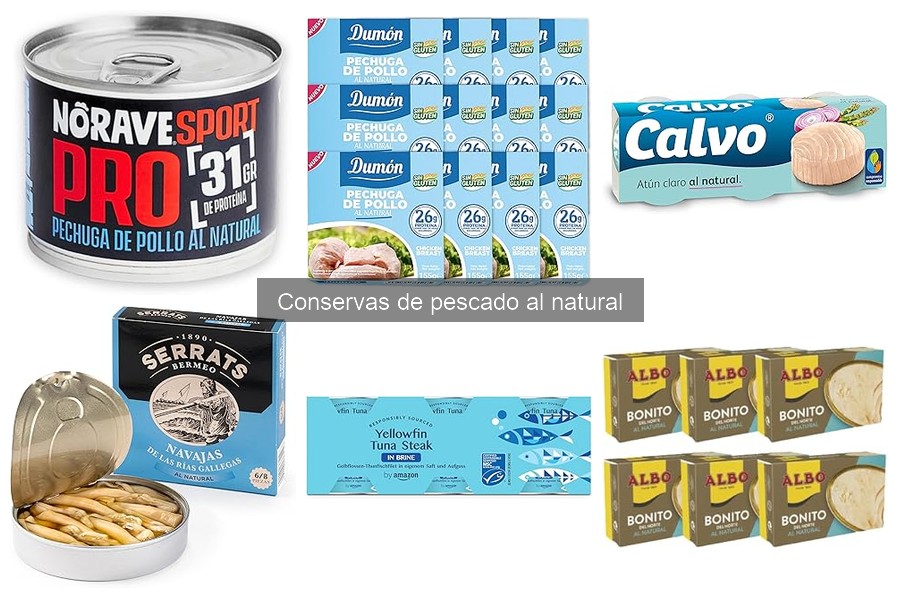 Mejores marcas de conservas de pescado al natural