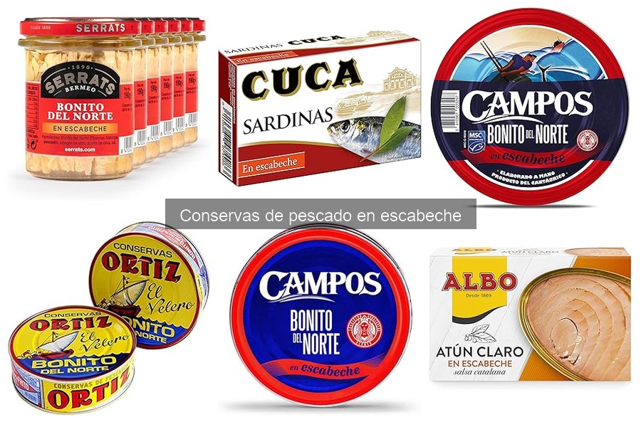 Mejores marcas de conservas de pescado en escabeche