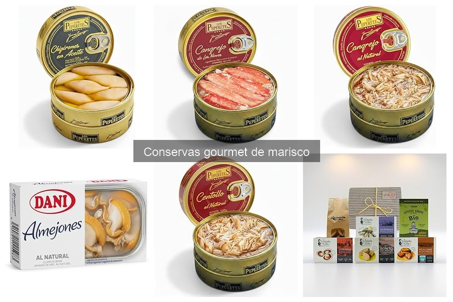 Mejores marcas de conservas gourmet de marisco para disfrutar