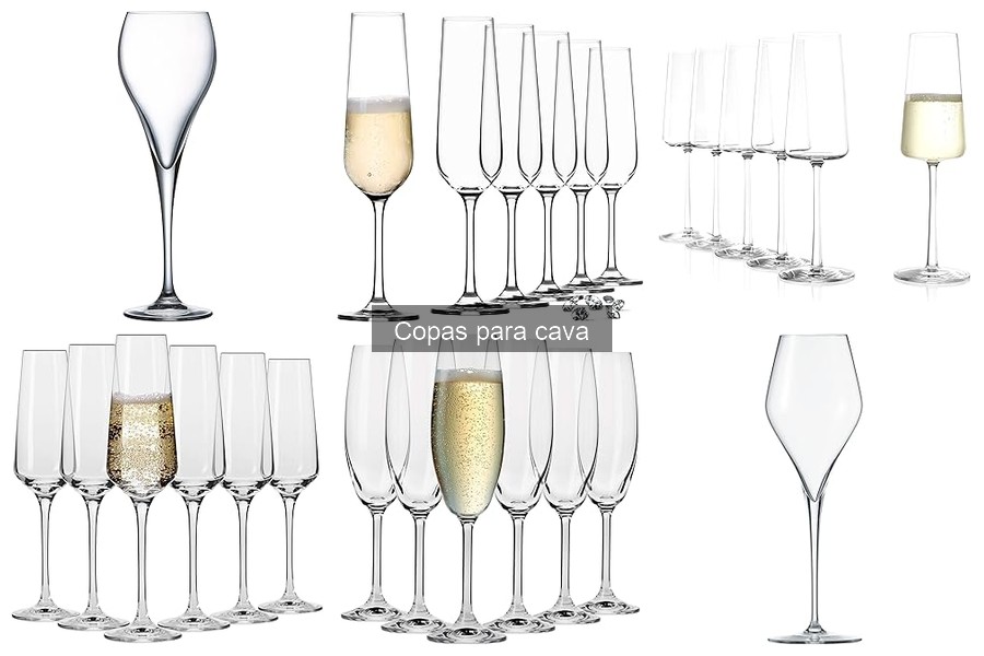 Mejores marcas de copas para cava según opiniones de usuarios