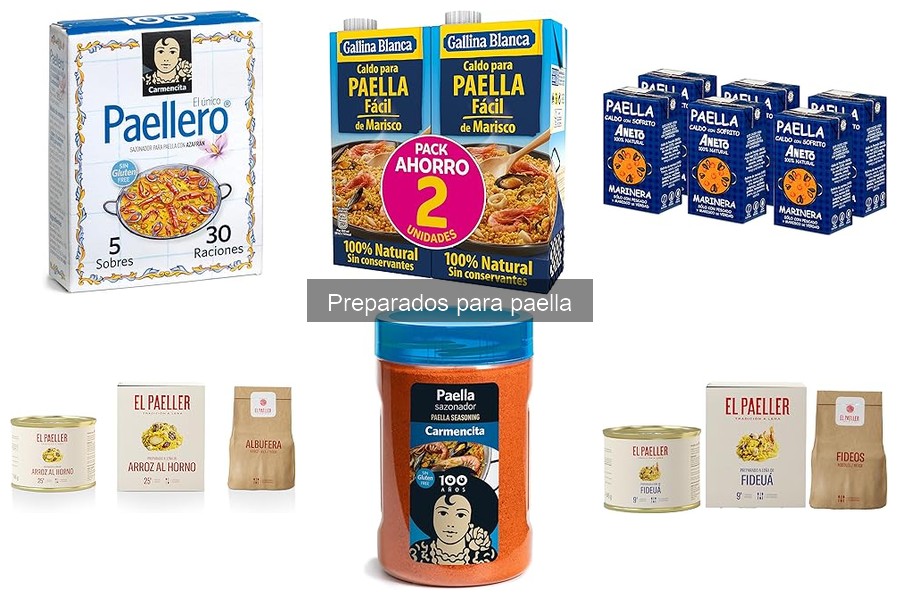 Mejores marcas de preparados para paella en 2023