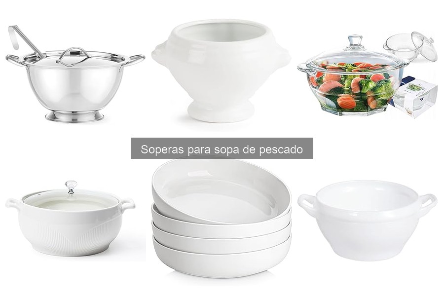 Mejores marcas de soperas para sopa de pescado comparativa