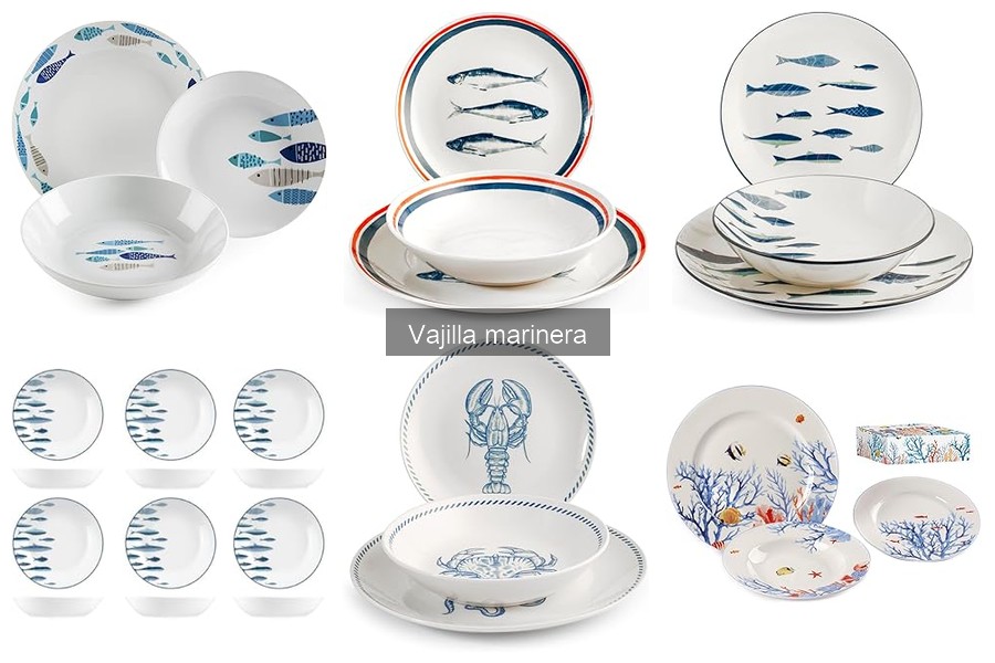 Mejores marcas de vajilla marinera para tu cocina