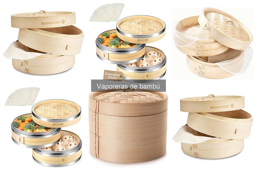 Mejores marcas de vaporeras de bambú en 2023