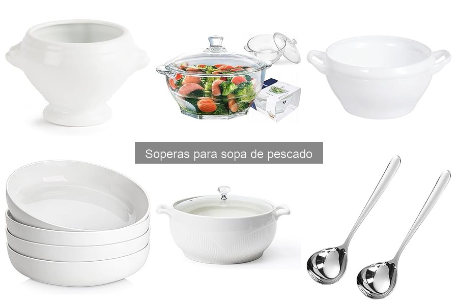 Mejores materiales para soperas de sopa de pescado