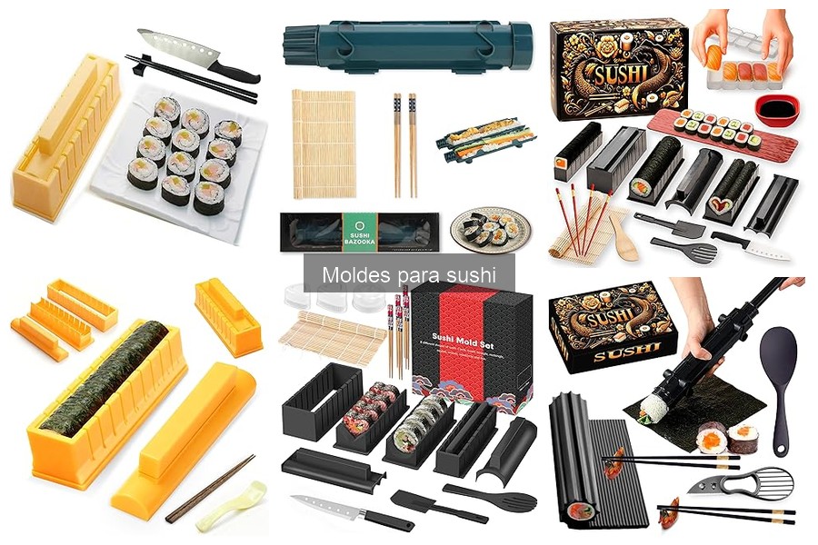 Mejores moldes para sushi para principiantes: guía práctica