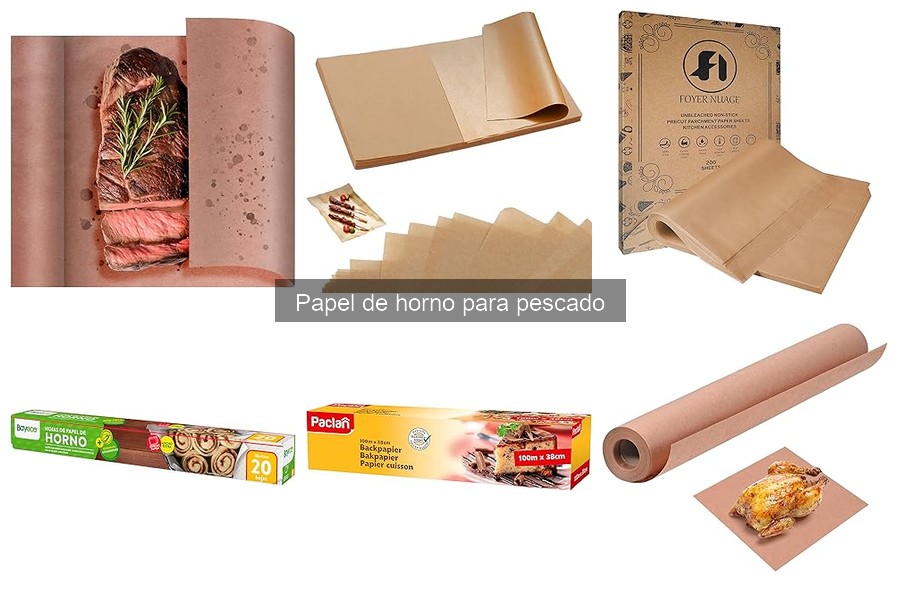 Mejores ofertas de papel de horno para pescado en 2023