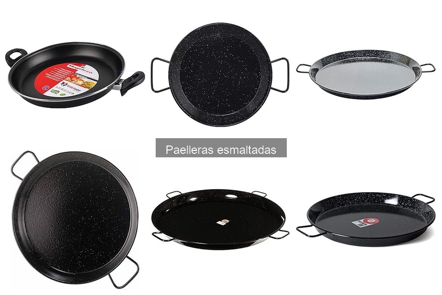 Mejores paelleras esmaltadas para cocinar en casa