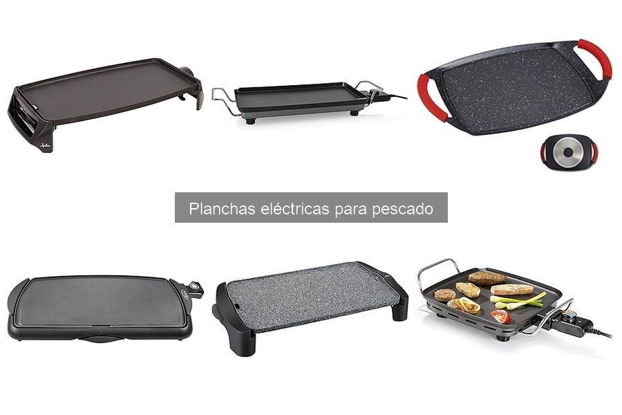 Mejores planchas eléctricas para preparar pescado en casa