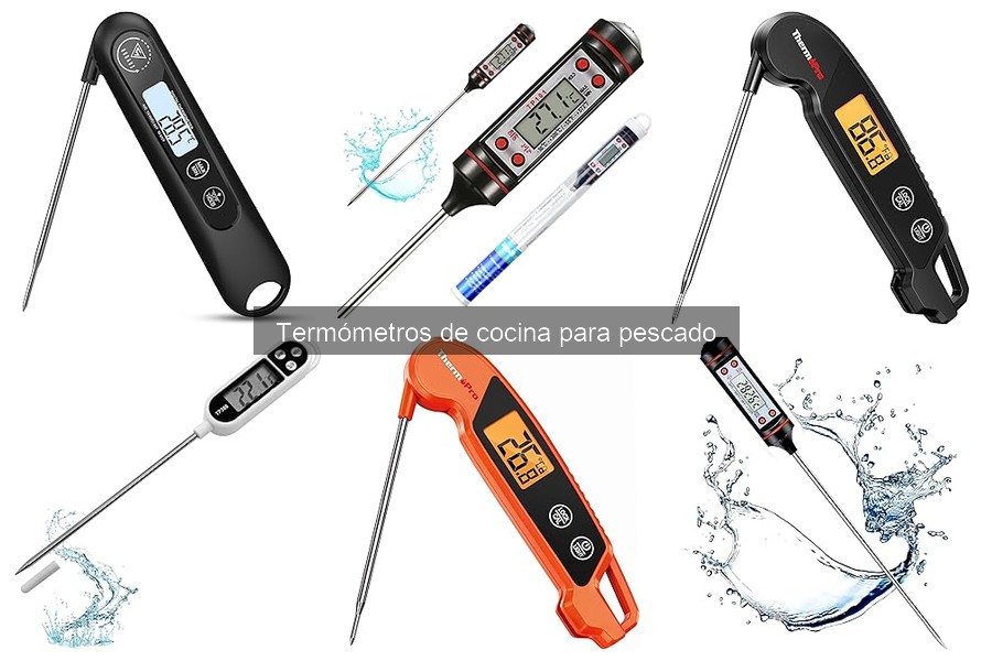 Mejores plataformas para comprar termómetros de cocina para pescado