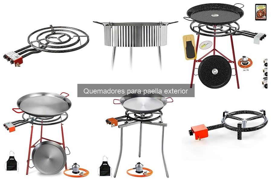 Mejores quemadores para paella en casa: opciones familiares