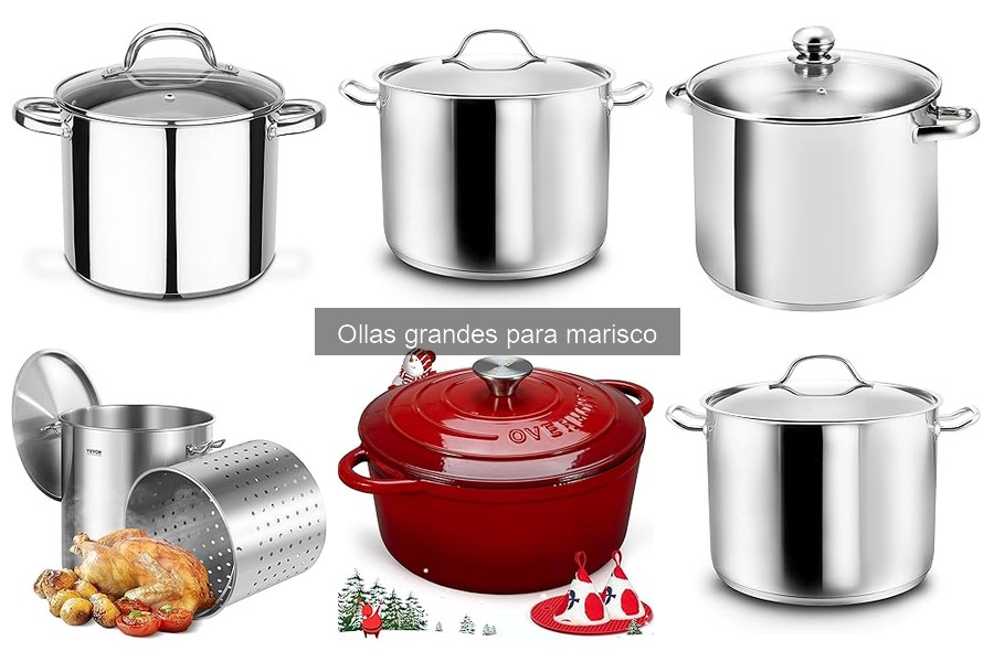 Mejores recetas de marisco en ollas grandes para impresionar