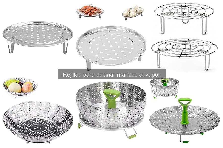 Mejores rejillas para cocinar marisco al vapor en 2023