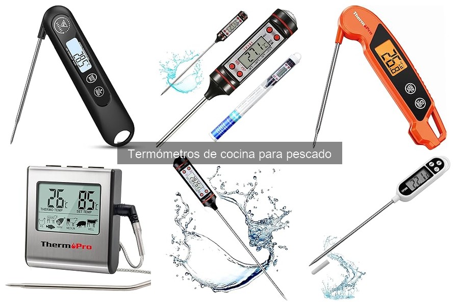 Mejores termómetros de cocina para pescado en 2023