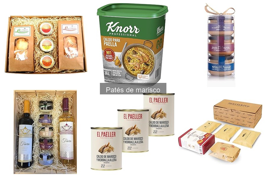 Mejores tiendas online para comprar patés de marisco