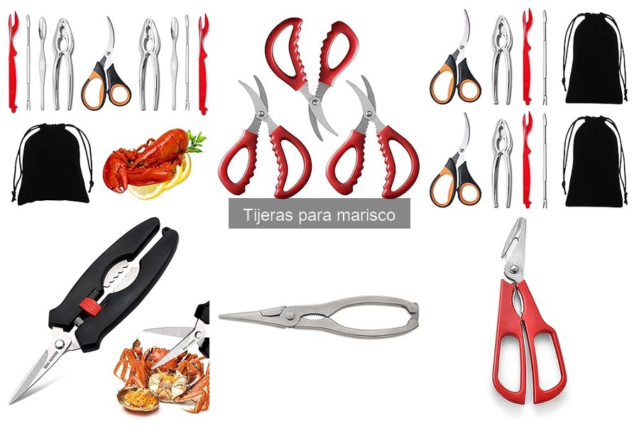Mejores tijeras para marisco según opiniones de usuarios