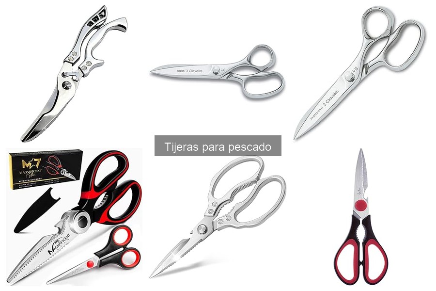 Mejores tijeras para pescado en 2023: comparativa y precios