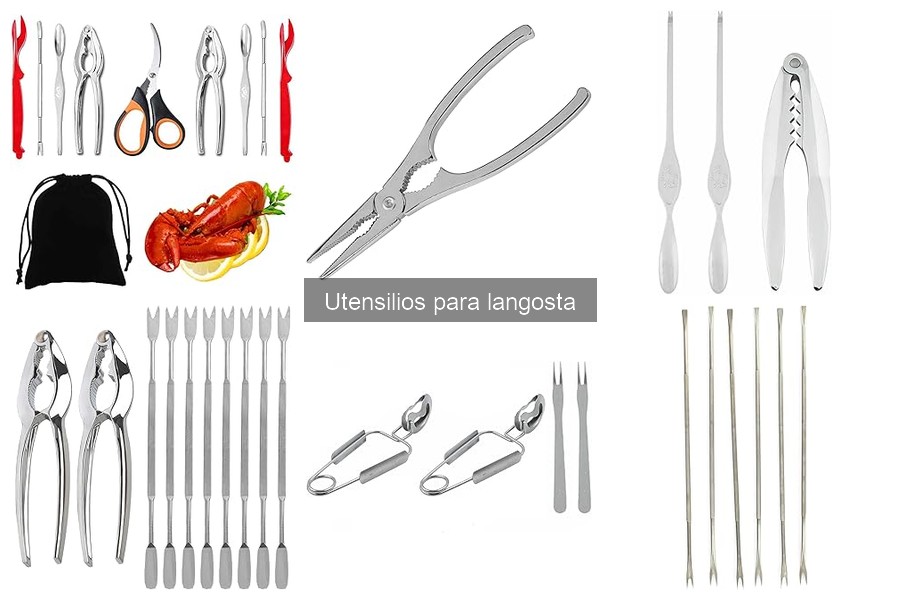 Mejores utensilios para preparar langosta comparativa 2023
