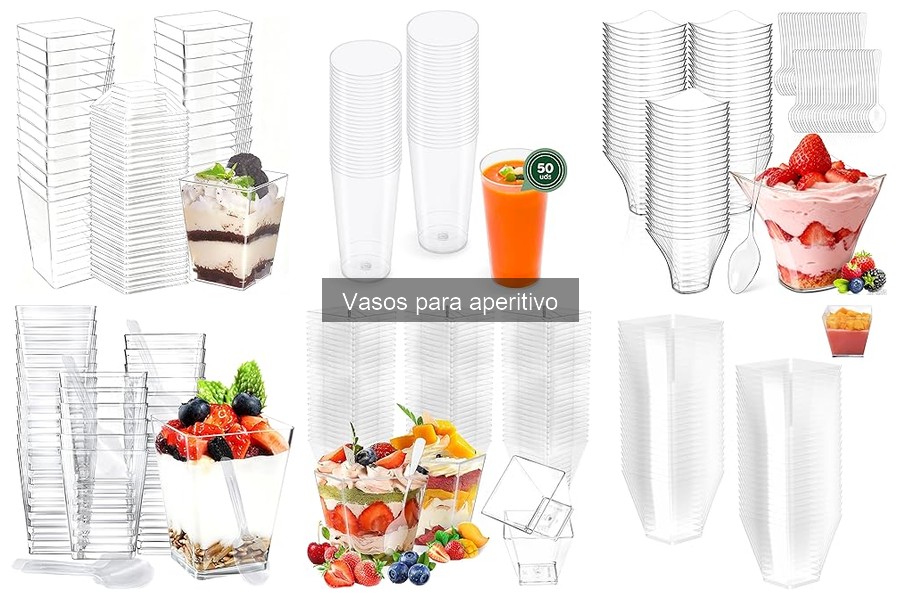 Mejores vasos para aperitivo en exteriores: comparativa 2023