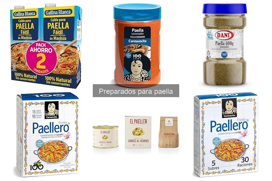 Ofertas y descuentos en preparados para paella