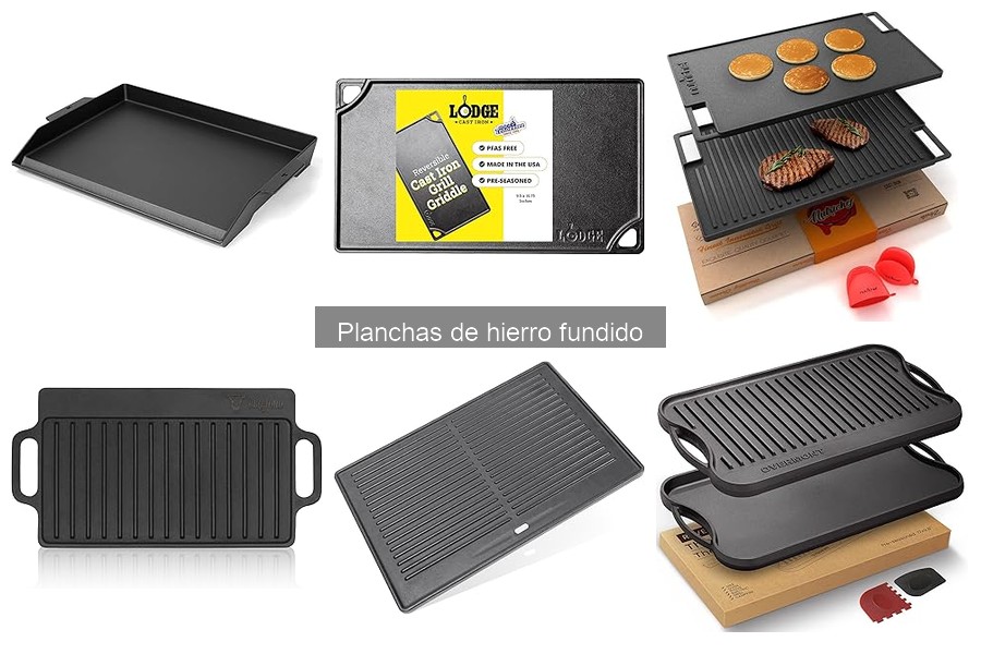 Ofertas y precios de planchas de hierro fundido para cocina