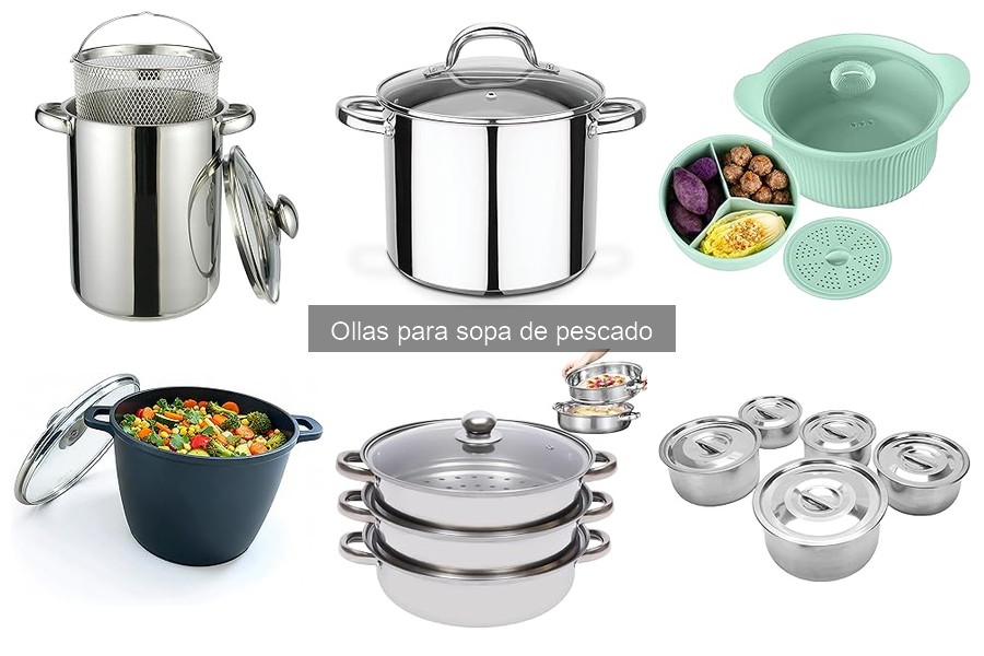 Olla para sopa de pescado: características y usos