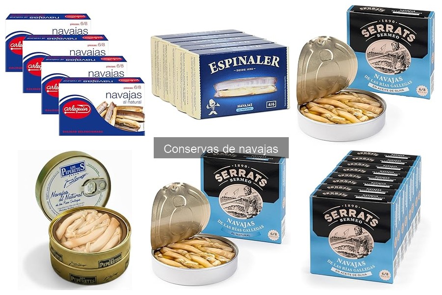 Opiniones de las Mejores Conservas de Navajas Gourmet