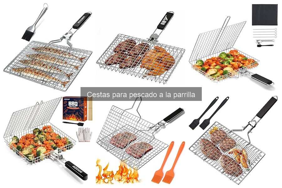Opiniones sobre cestas para pescado a la parrilla