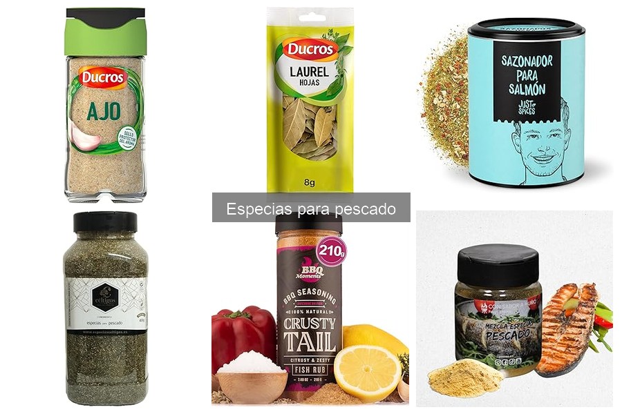 Opiniones sobre especias para pescado que encantan