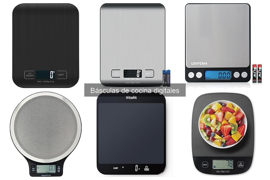 Opiniones sobre las Mejores Básculas de Cocina Digitales
