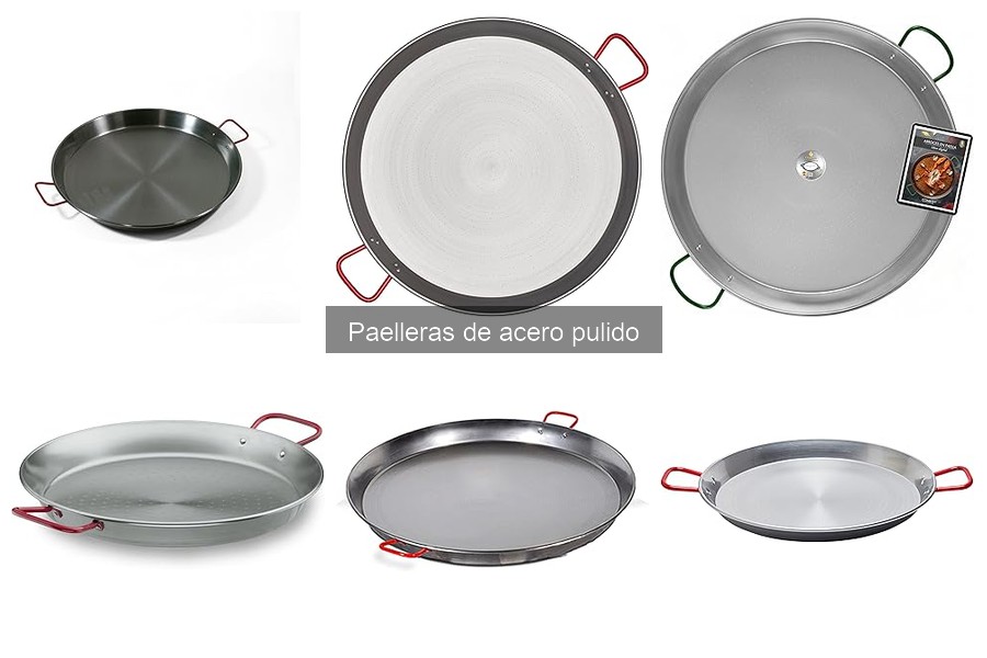Paelleras de acero pulido: ¿Son aptas para inducción?